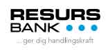 Vi erbjuder finansiering i samarbete med Resurs Bank